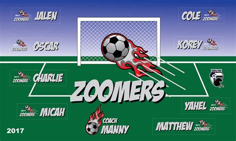 B1246 Zoomers 3x5 Banner-B1246