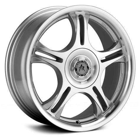 AMERICAN RACING® AR95T ESTRELLA 1PC Wheels - Machined Silver with Clear Coat Powder Rims