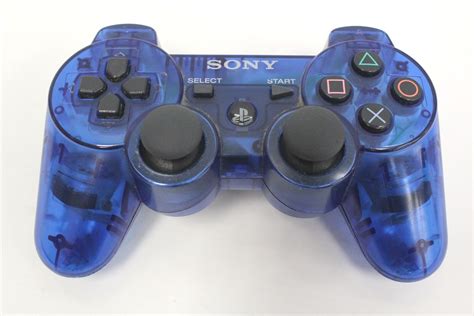 Genuine Rare Clear Blue Controller Ps3 Wireless Controller Playstation ...