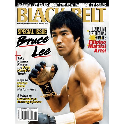 Bruce Lee Black Belt Magazine August/September issue | Shop the Bruce Lee Official Store