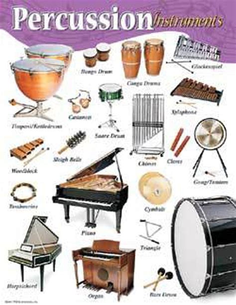 PERCUSSION Poster Music in Motion | Percussion instruments, Percussion, Instruments