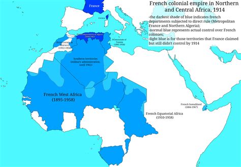 French Empire in Africa, 1914 by DanMaps on DeviantArt