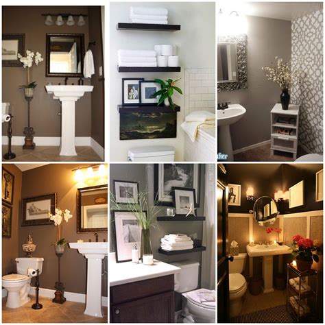 My half bathroom decor inspirations! Perfect for the downstairs ...