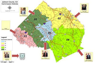 District Map | Jackson County, GA