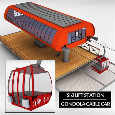 Ski lift station gondola cable car | Cable cars, Ski lift, Skiing