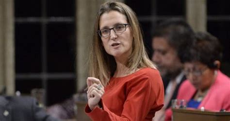 The Left Chapter: Liberal Minister Chrystia Freeland should resign for ...