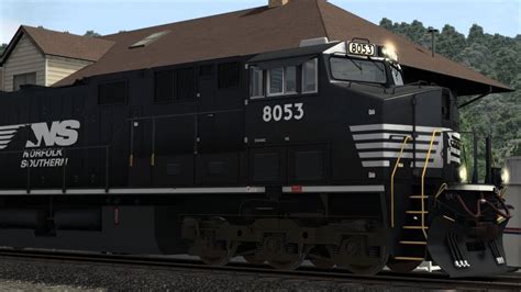 Train Simulator: Norfolk Southern Coal District Scenario Pack 1: NS ES44AC - 3: NS Train N28 ...