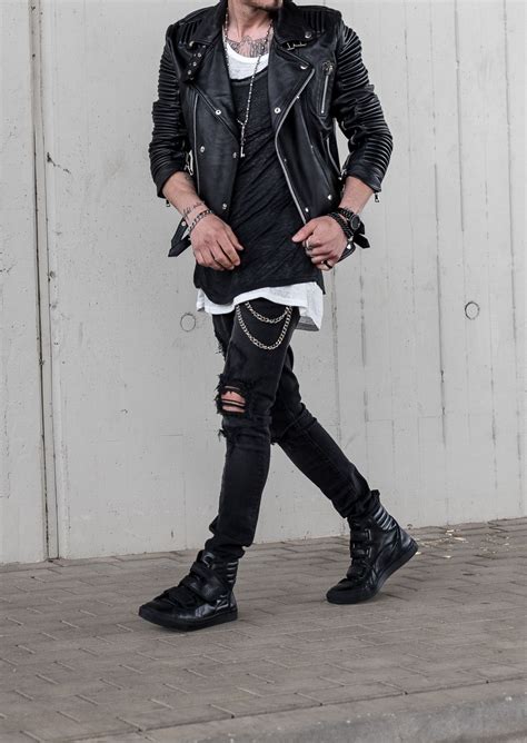 http://instagram.com/sergiujurca | Roupas swag masculina, Estilo rock ...