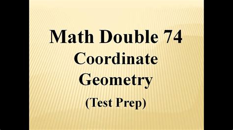 Coordinate Geometry (Circle Equations) - YouTube