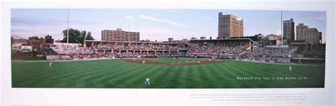 Erie Pennsylvania Seawolves Baseball Stadium panoramic poster