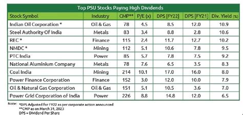 Best Dividend Stocks 2024 India - Aleta Aurilia