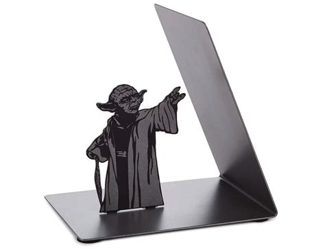 This Yoda Metal Bookend Looks Like It's Using the Force