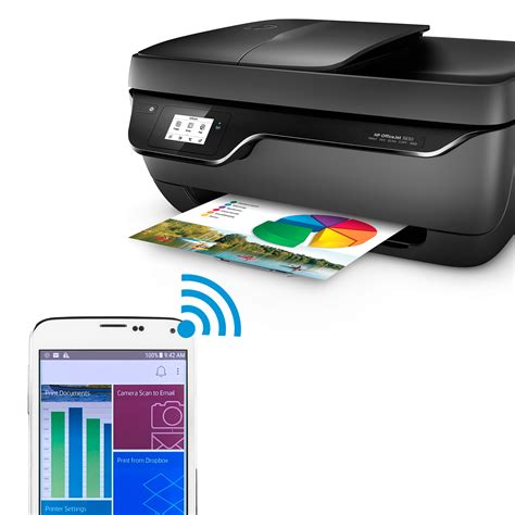 HP Officejet 3831 All-in-One Printer, Instant Ink Compatible with 2 ...