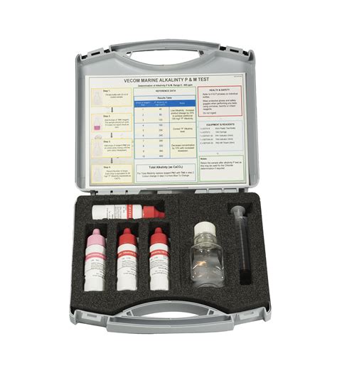 Test Kit Alkalinity P & M | Vecom Marine