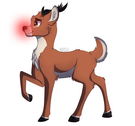 Rudolph The Red Nosed Reindeer by Krissi2197 on DeviantArt