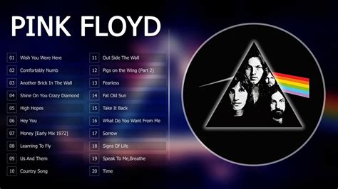 Pink Floyd Top 20 best songs of all time - YouTube