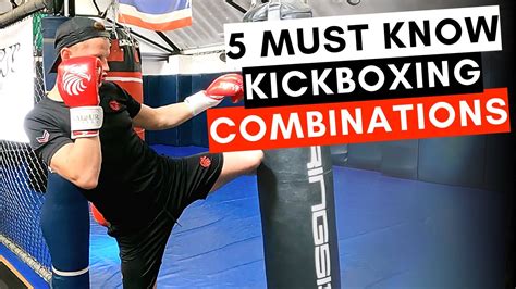 KICKBOXING COMBOS | Punch & kick combinations for kickboxing, muay thai & MMA training 🥊 🦅 - YouTube