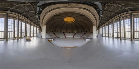 Berlin, Germany: An Indoor Arena with Concrete Architecture - HDRi Maps ...