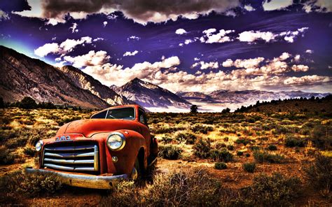 HDR Vintage Truck Wallpapers HD / Desktop and Mobile Backgrounds