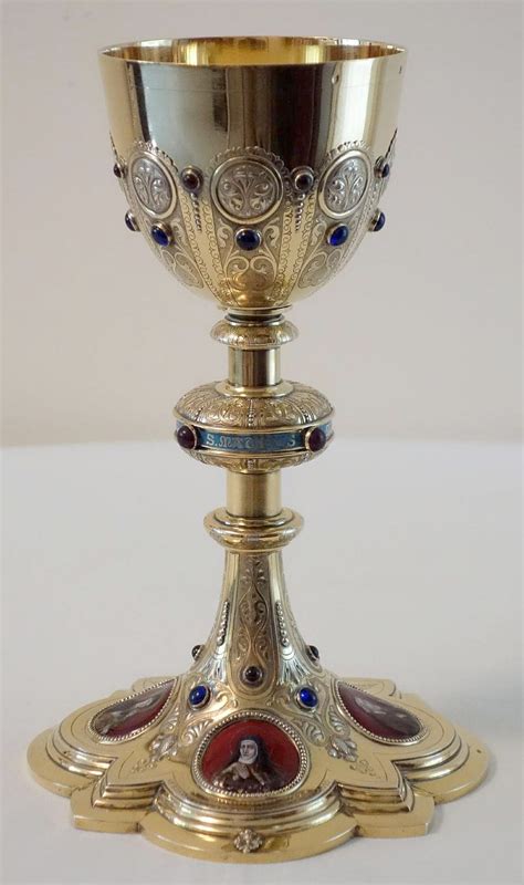 antique French Gothic Chalice | Chalice, Wedding goblets, Antiques