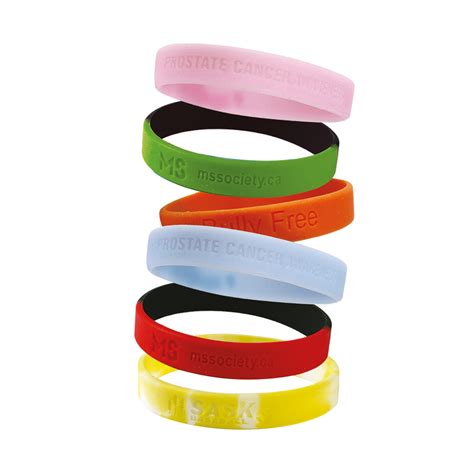 Debossed Silicone Bracelet | Fantasia Logo