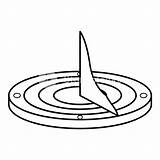 Sundial Coloring Pages sketch template