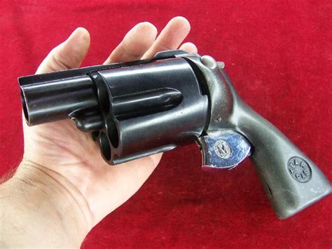 MANVILLE TEAR GAS REVOLVER--5 SHOT--12 GAUGE For Sale at GunAuction.com ...