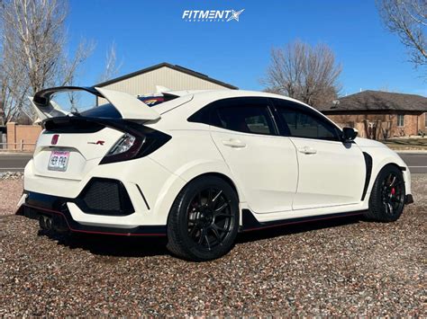 2019 Honda Civic Type R with 18x9.5 Konig Ampliform and Michelin 265x40 ...