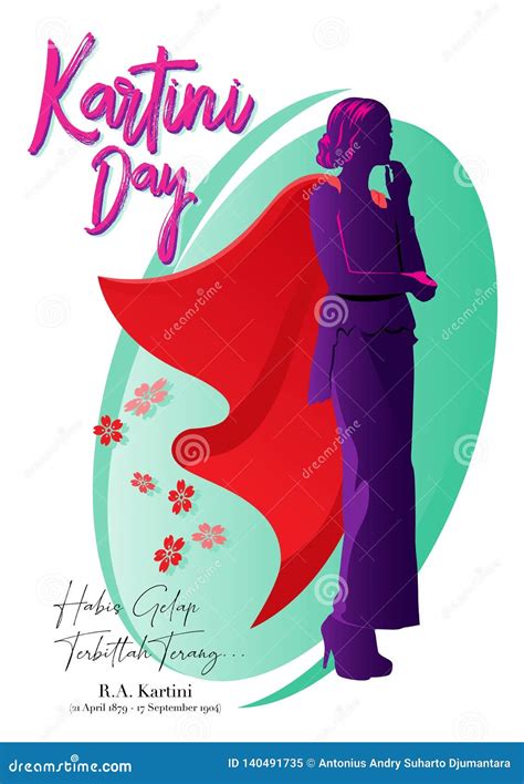 Kartini Day, Vector Illustration Stock Vector - Illustration of celebration, model: 140491735