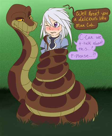 Kaa VS Genis 1 by MorgiTheNaga on DeviantArt