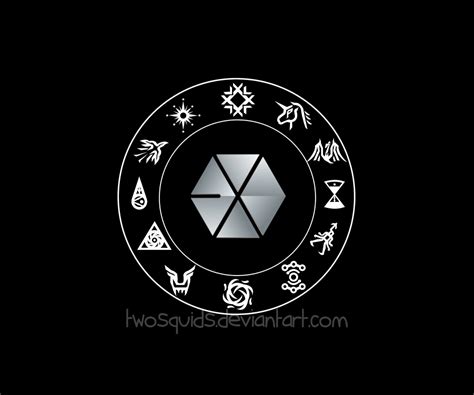 EXO Logo Wallpaper - WallpaperSafari