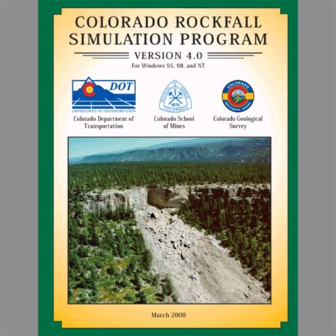 MI-66 Colorado Rockfall Simulation Program, Version 4.0 - Colorado ...