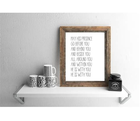 The Blessing Elevation Worship Lyrics Art Print, Elevation Worship ...