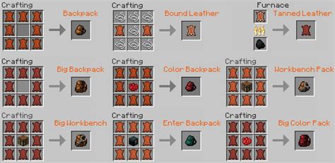 Backpack Mod | Minecraft Mods