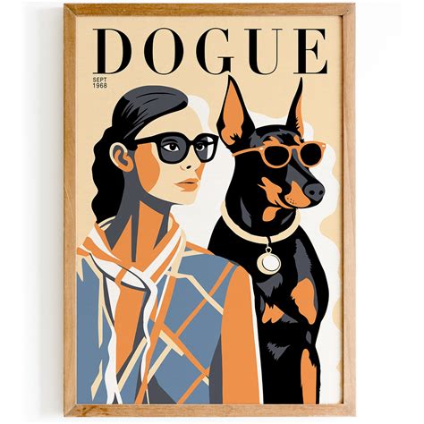 Dogue Fashion Poster – HypeSheriff