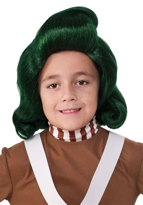 Boys Oompa Loompa Wig