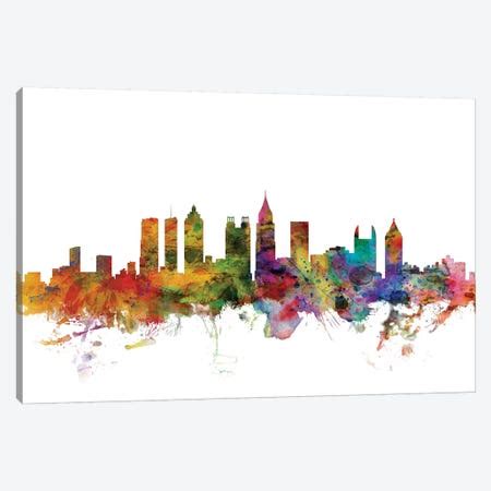 Atlanta, Georgia Skyline Art Print by Michael Tompsett | iCanvas