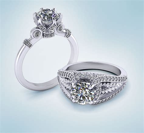 Unique Engagement Rings - Jewelry Designs