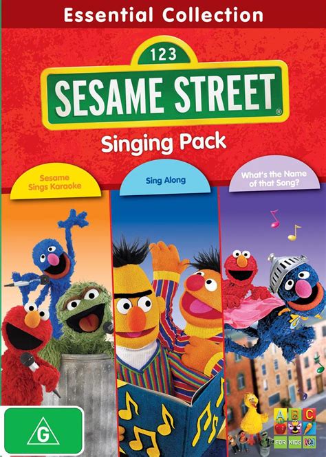 Sesame Street Sing Along DVD