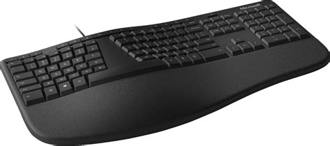 Microsoft Ergonomic Wired Keyboard and Mouse Bundle Black RJU-00001 ...