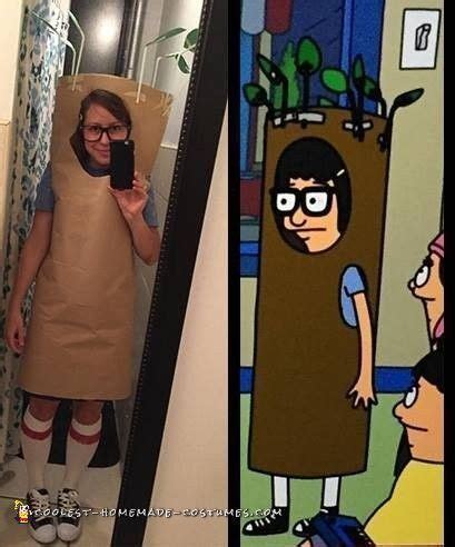 Coolest Homemade Tina Belcher Costume from Bob's Burgers | Tina belcher costume, Bobs burgers ...