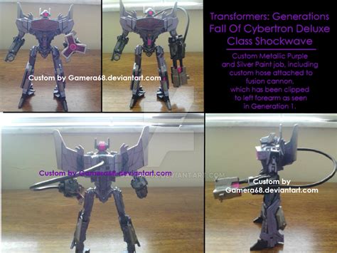 Custom Transformers Fall Of Cybertron Shockwave by gamera68 on DeviantArt