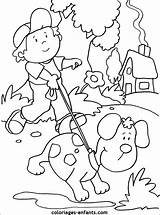 Walk Coloring sketch template