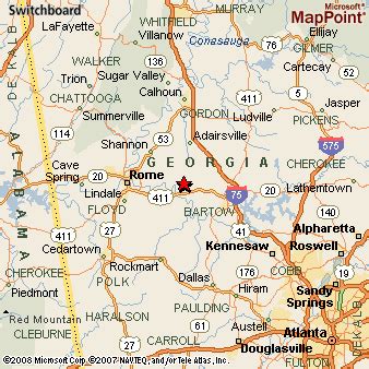 Where is Kingston, Georgia? see area map & more