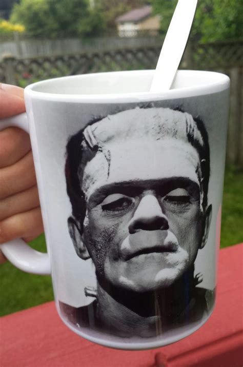 Frankenstein's Monster Mug Printed Ceramic 15 ounce | Monster print, Mugs, Mug printing