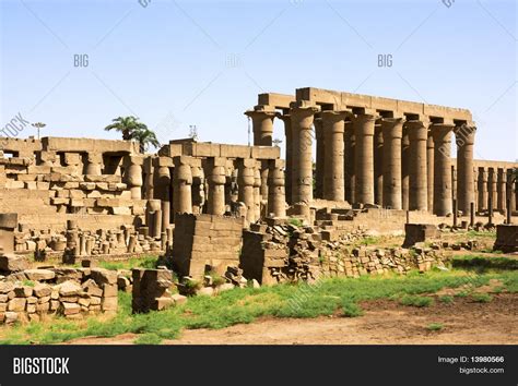 Inside Luxor Temple. Image & Photo (Free Trial) | Bigstock