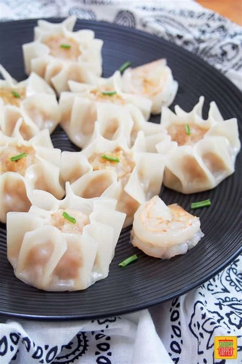 Simple Shrimp Shumai Recipe Recipe - Sunday Supper Movement