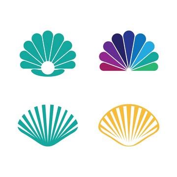 Premium Vector | Shell logo illustration