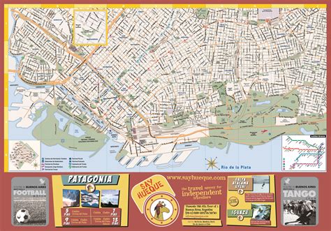 Buenos Aires Tourist Map - Buenos Aires Argentina • mappery