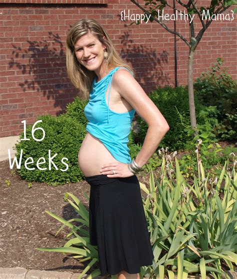 My pregnancy: 16 weeks - Happy Healthy Mama